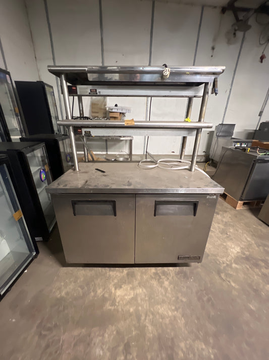 48” Under Counter Cooler With Over Shelves 10123
