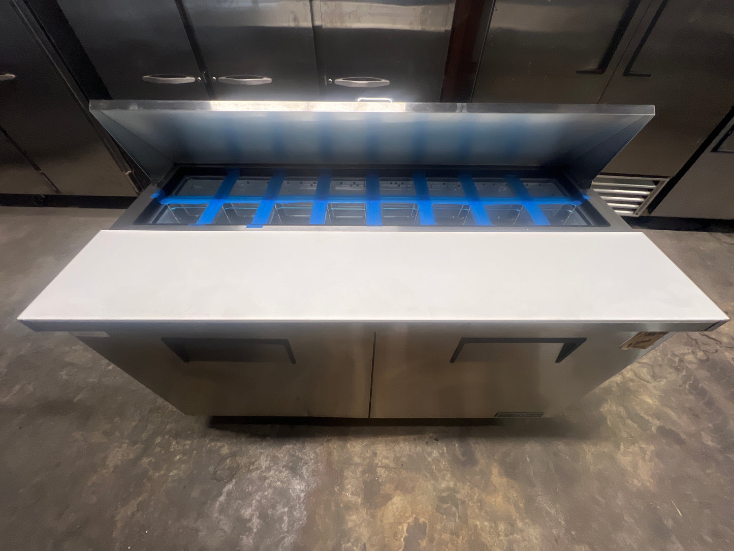 BRAND NEW True 60" Regular Top Prep Station TSSU-60-16-HC (Scratch & Dent) #10013