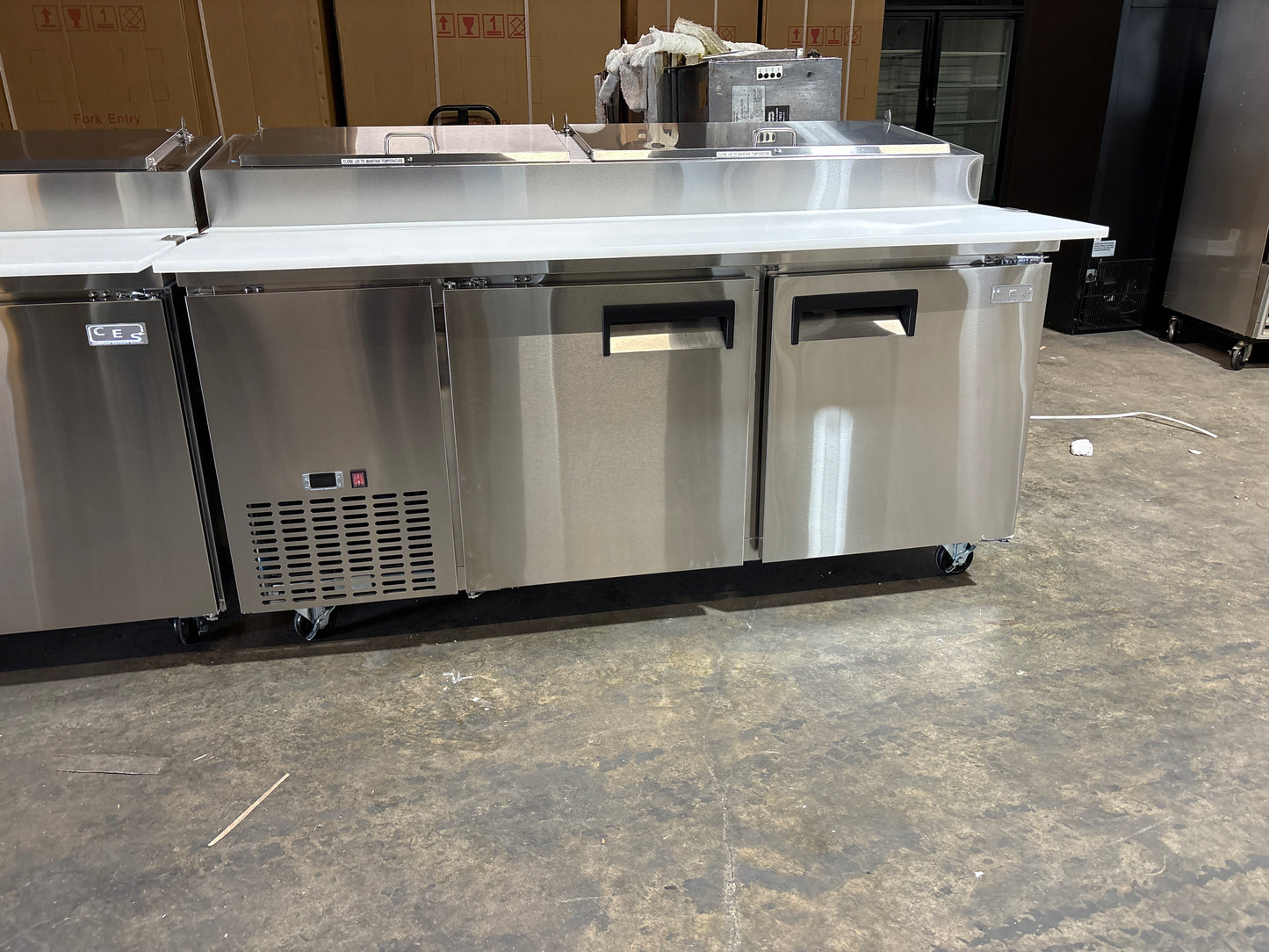 CES 71" Pizza Prep Station