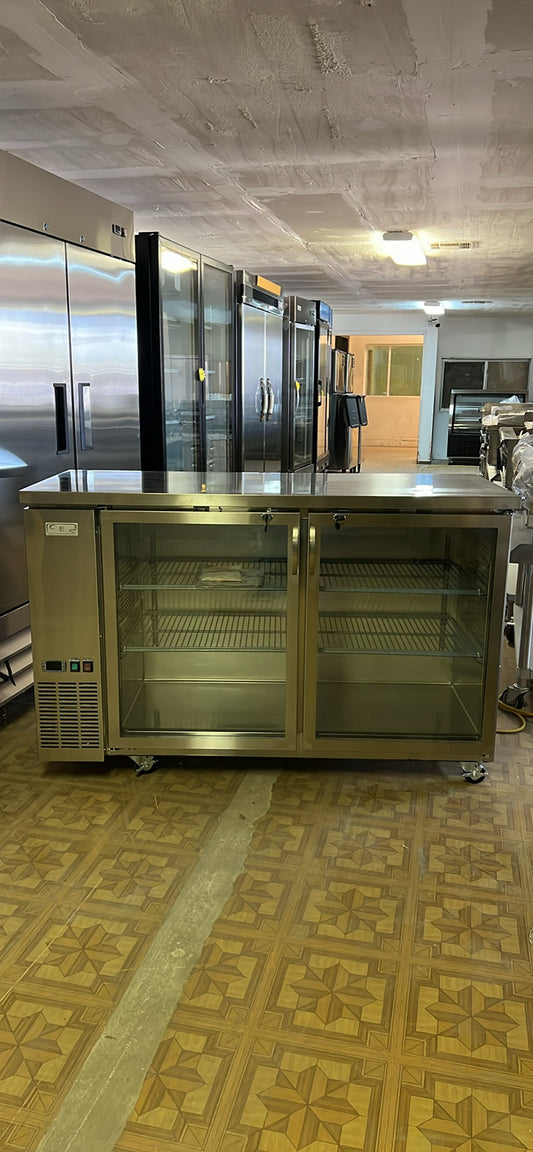 CES 60" Stainless Steel Barback