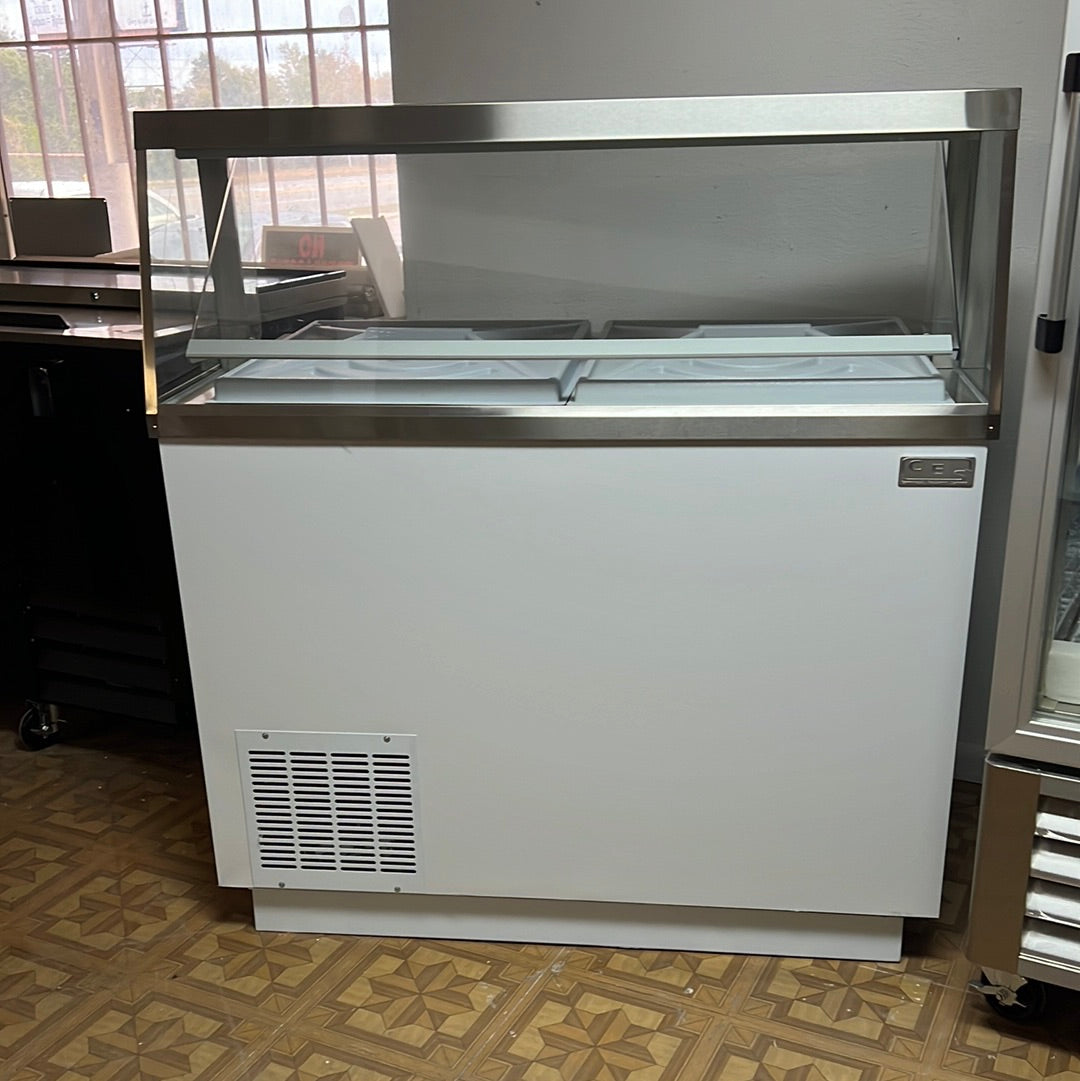 CES 46" Ice Cream Dipping Cabinet