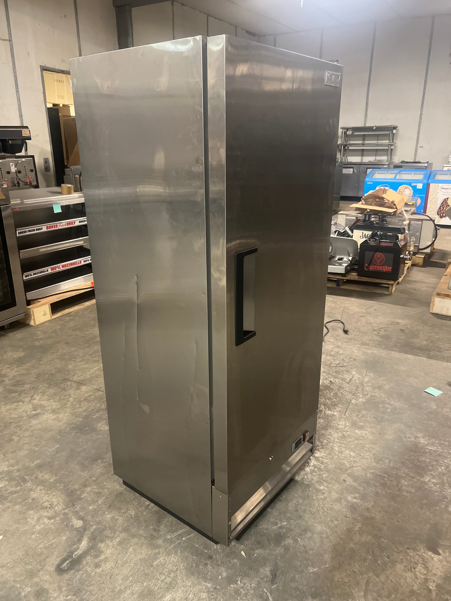 Single Door CES Stainless Steel Freezer - 10158
