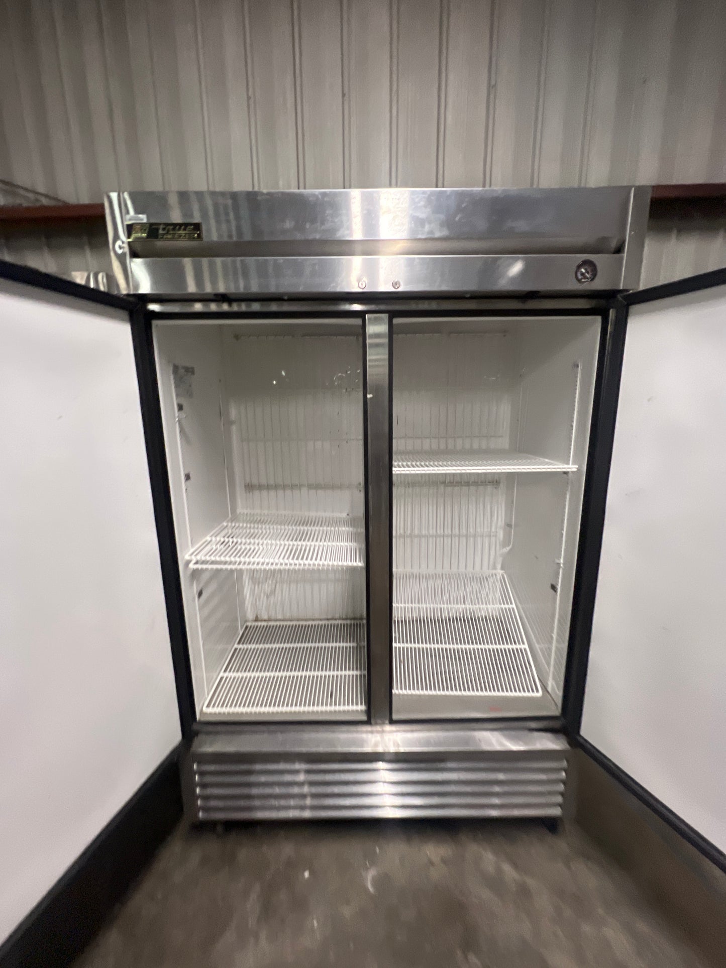 True Stainless Steel 2 Door Freezer T49F 8510239 - #10014