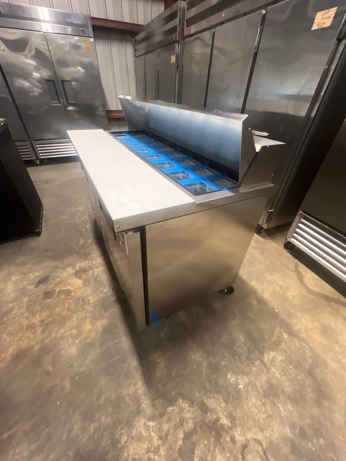 BRAND NEW True 60" Regular Top Prep Station TSSU-60-16-HC (Scratch & Dent) #10013