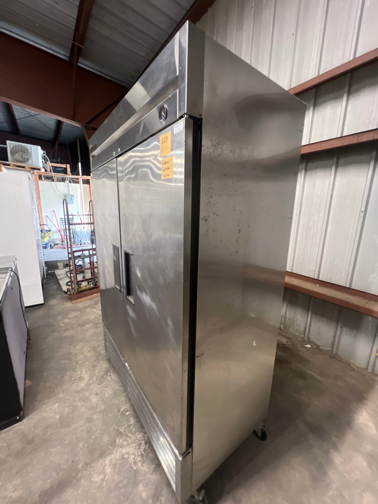True Stainless Steel 2 Door Freezer T49F 8510239 - #10014