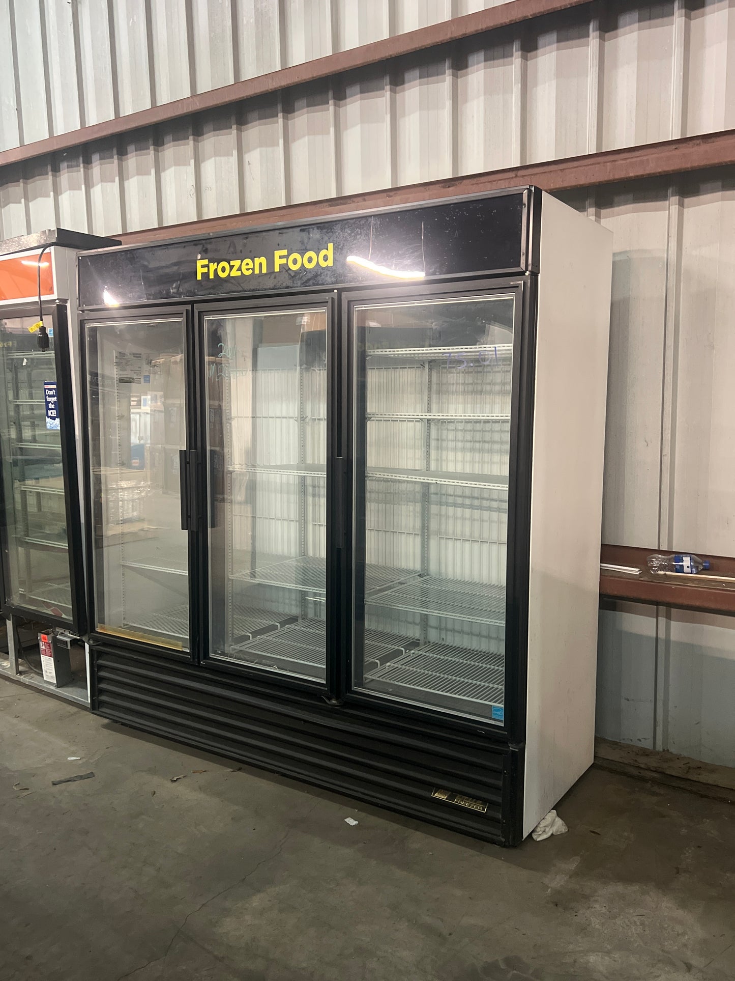 True Brand 3 Door Freezer (White)