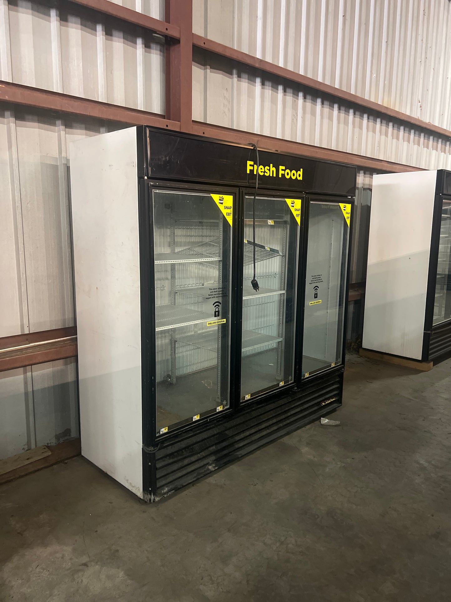 True Brand 3 Door Cooler (White)