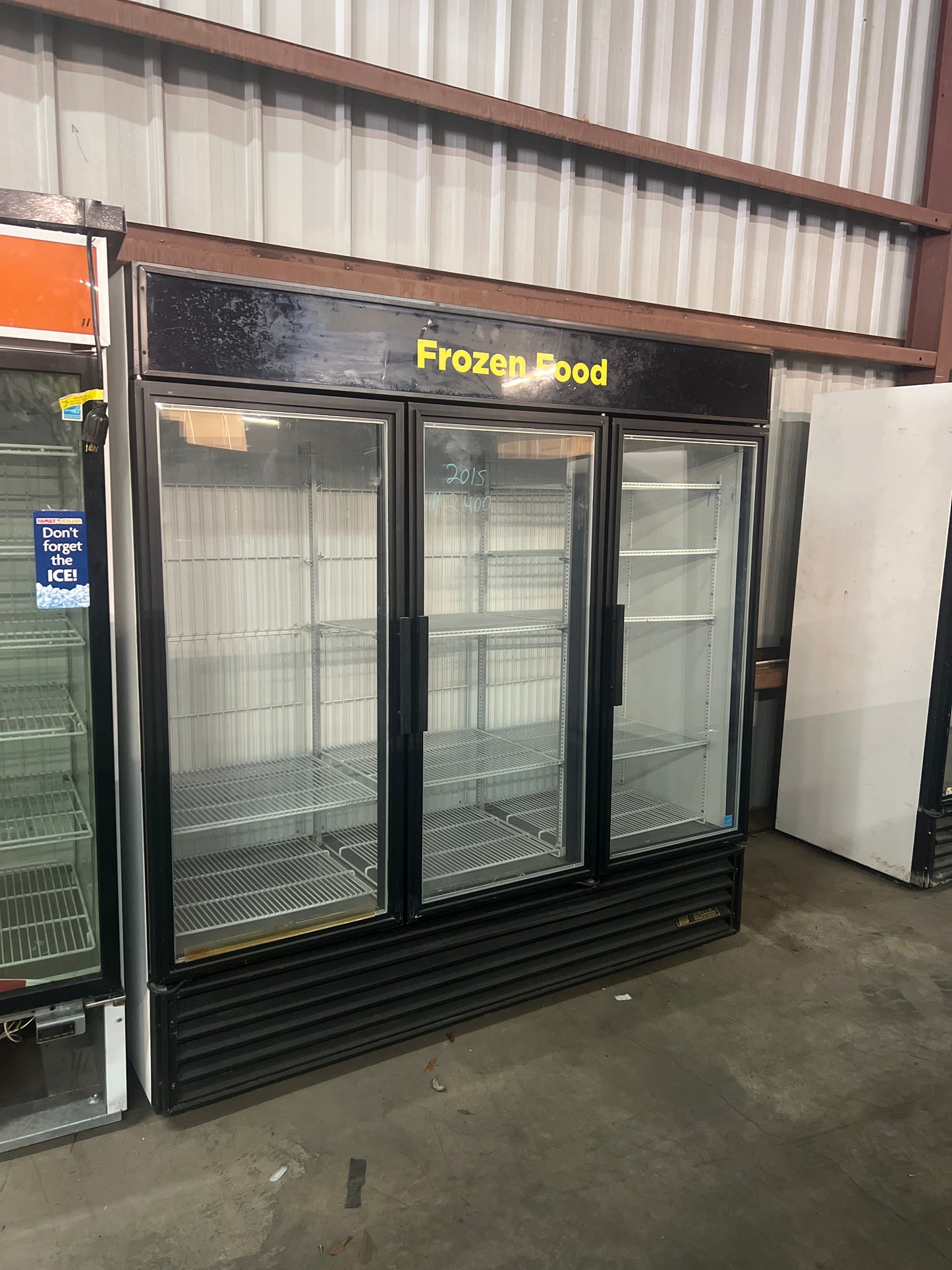 True Brand 3 Door Freezer (White)
