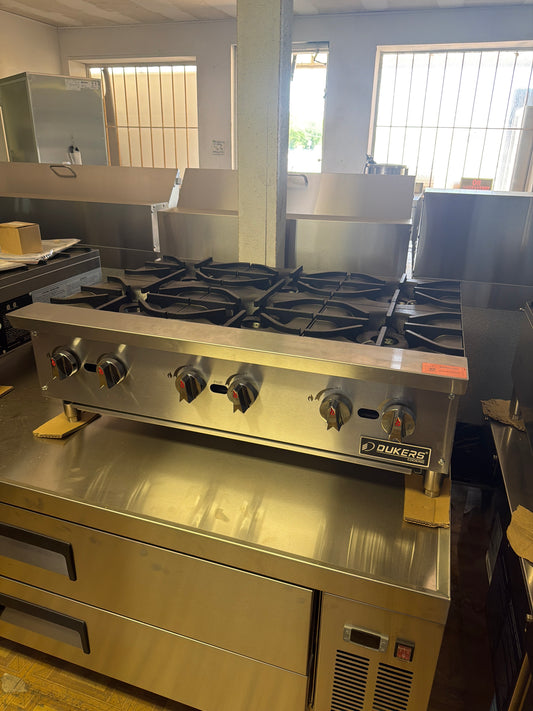 Dukers 6 Burner Tabletop Stove