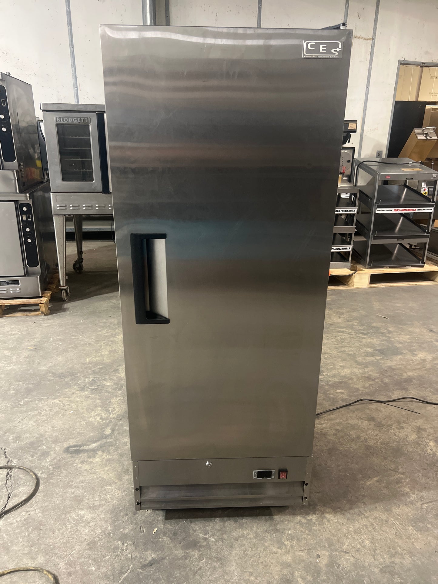 Single Door CES Stainless Steel Freezer - 10158