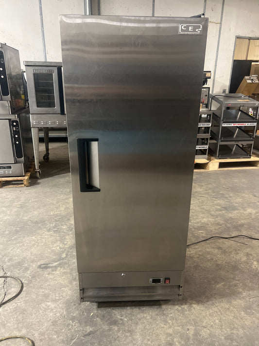 Single Door CES Stainless Steel Freezer - 10158