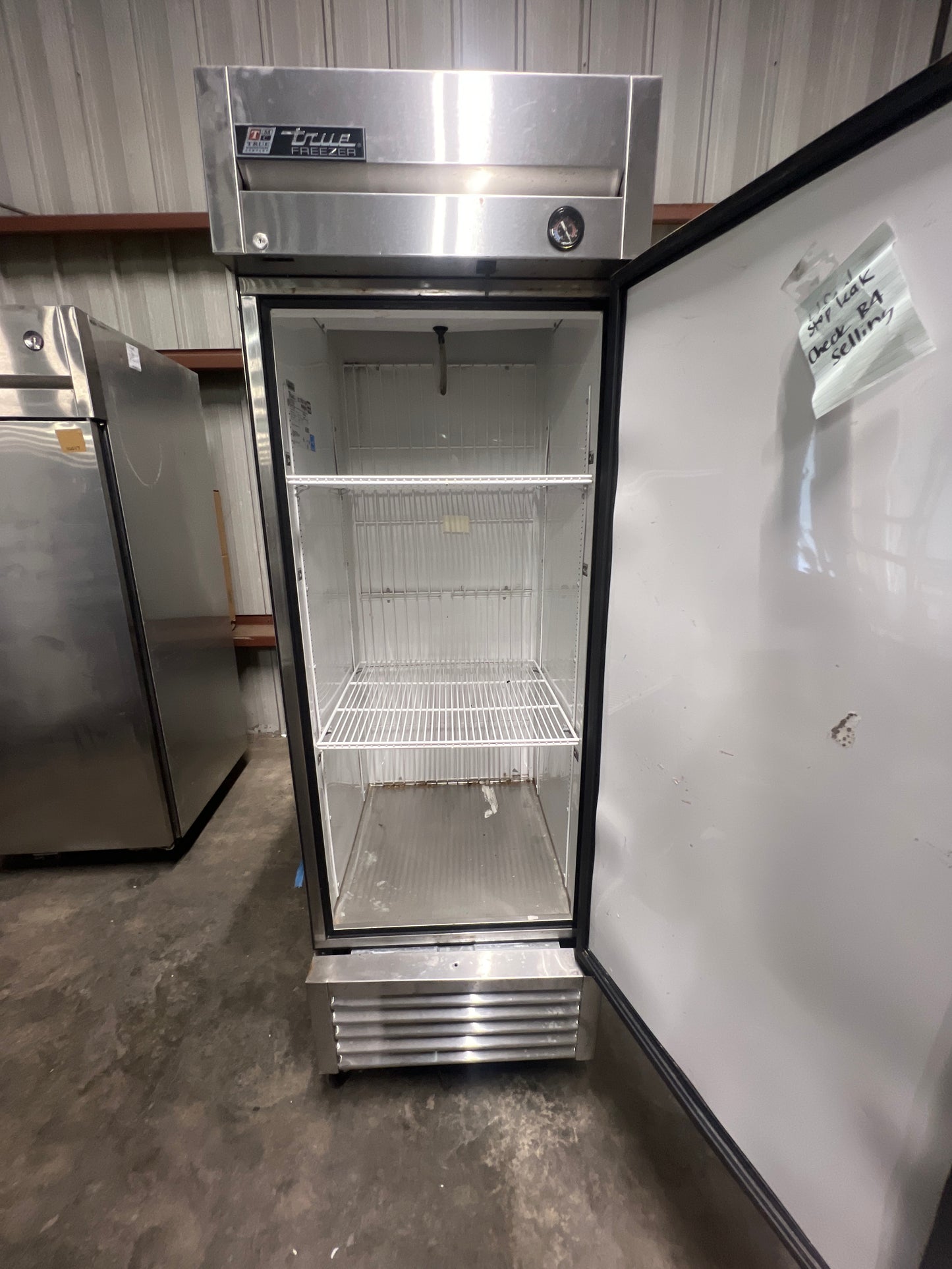 True Single Door Freezer T23F 7937708 -- 10016