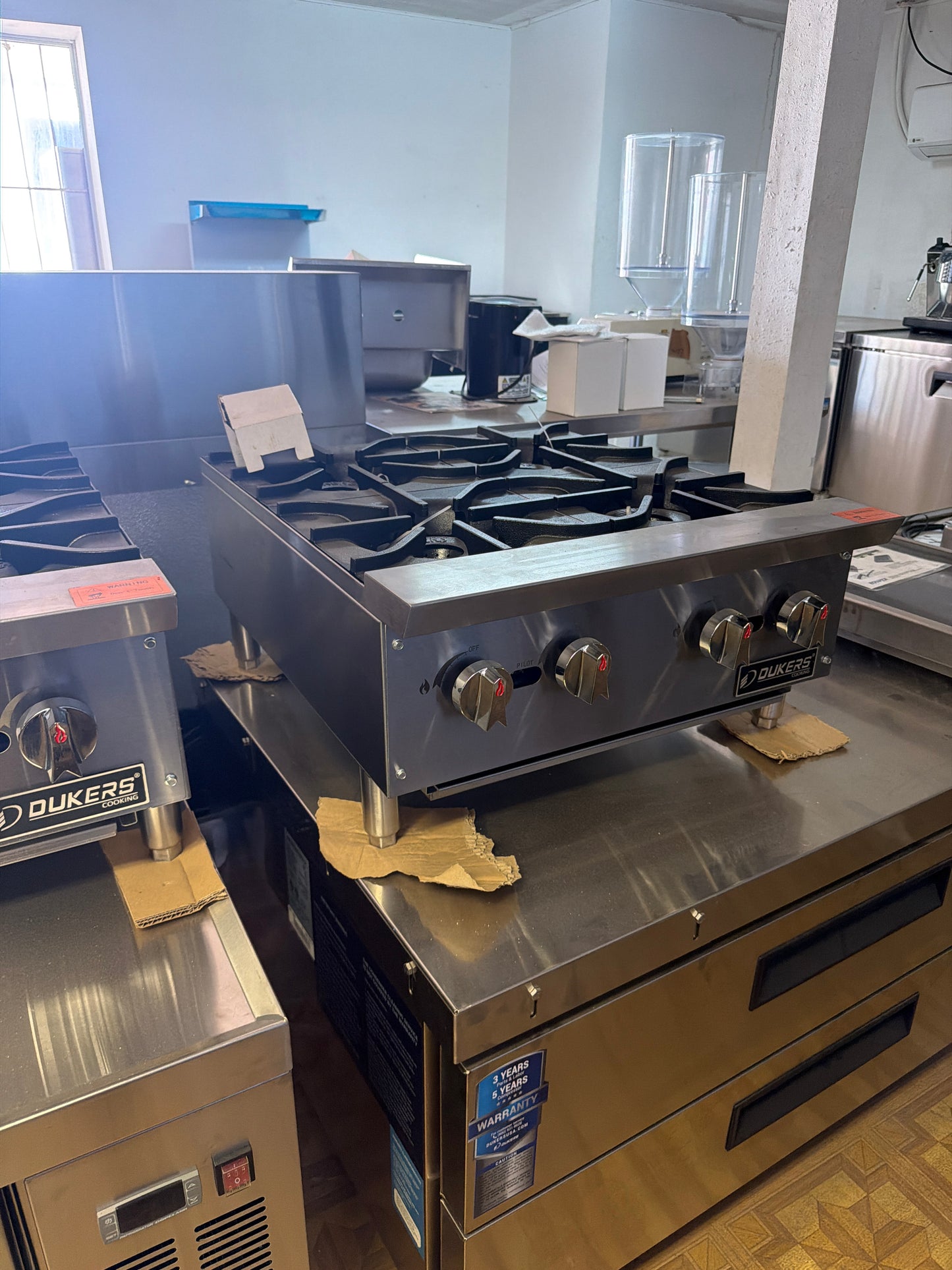 Dukers 4 Burner Tabletop Stove