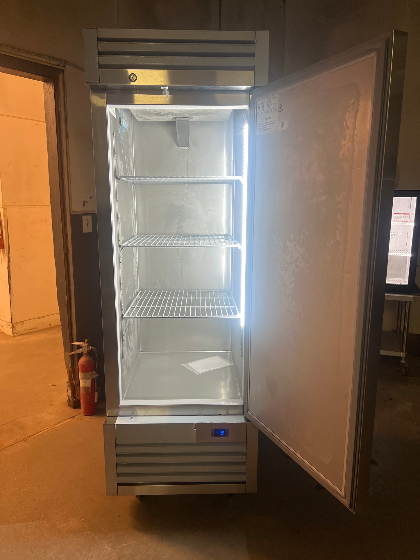 Ctoria Single Door Stainless Steel Freezer