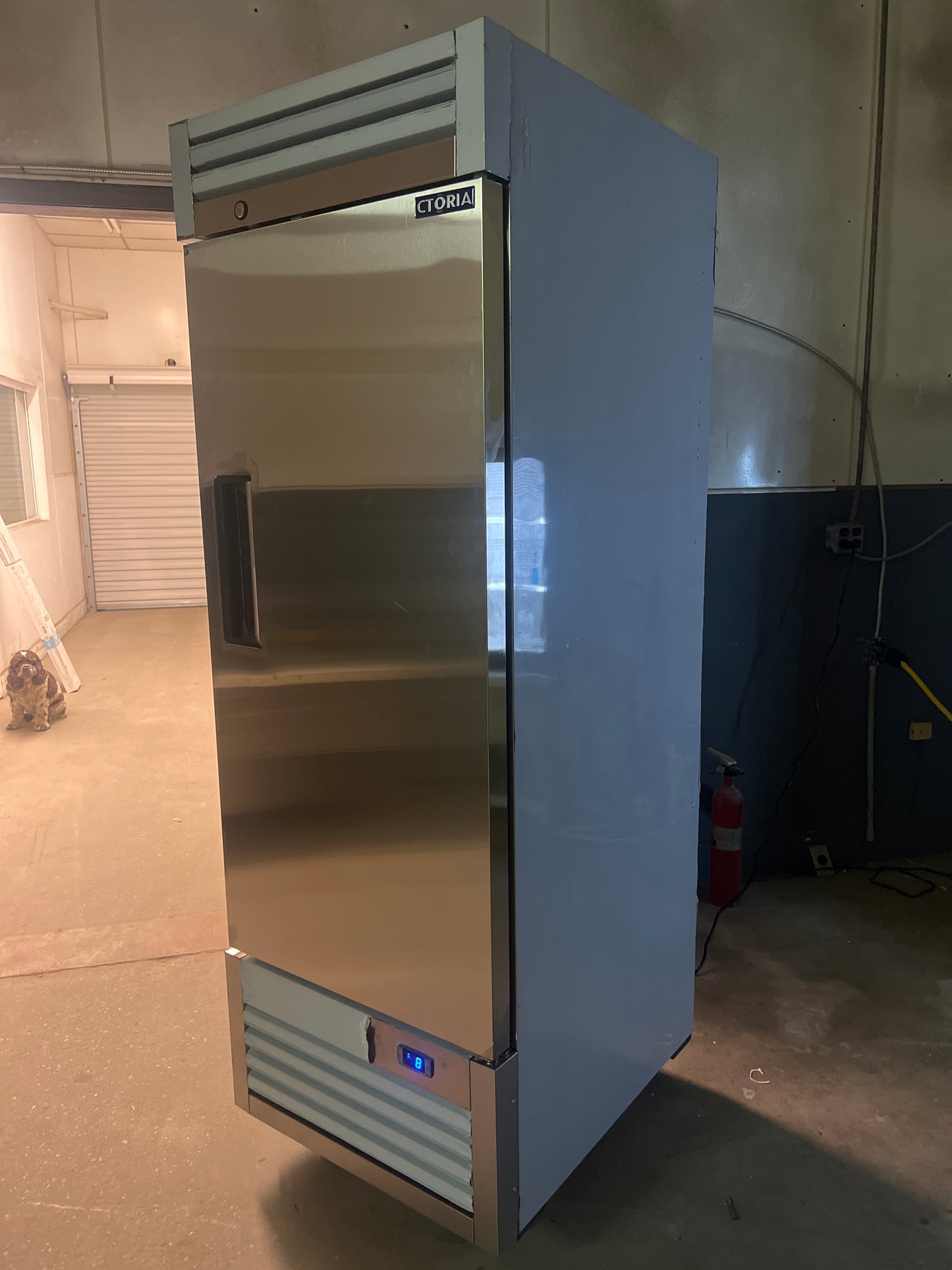 Ctoria Single Door Stainless Steel Freezer