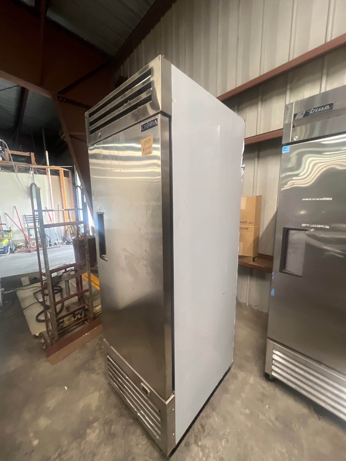 Single Door Stainless Steel Freezer - #10018