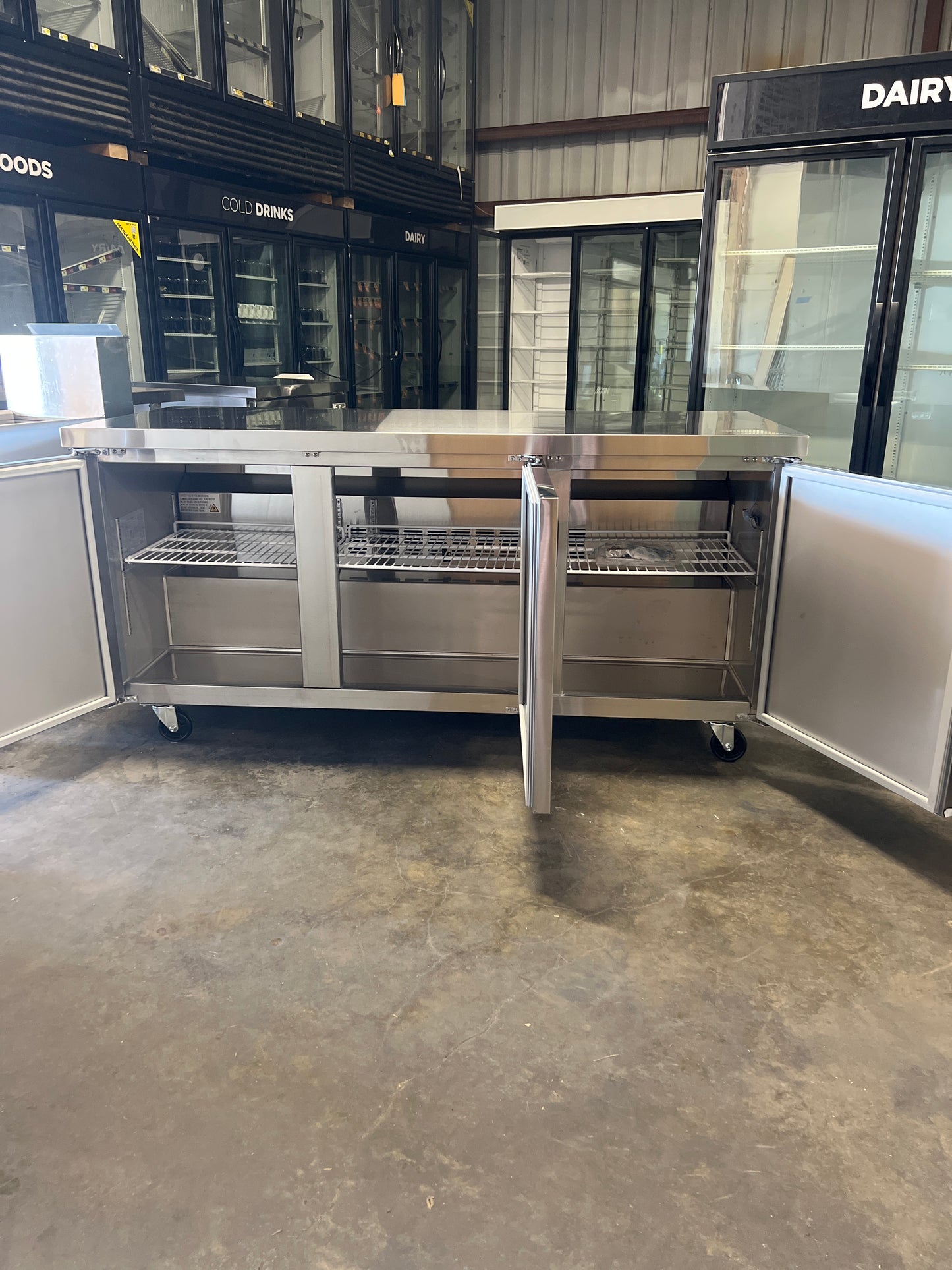 CES 72" Undercounter Cooler