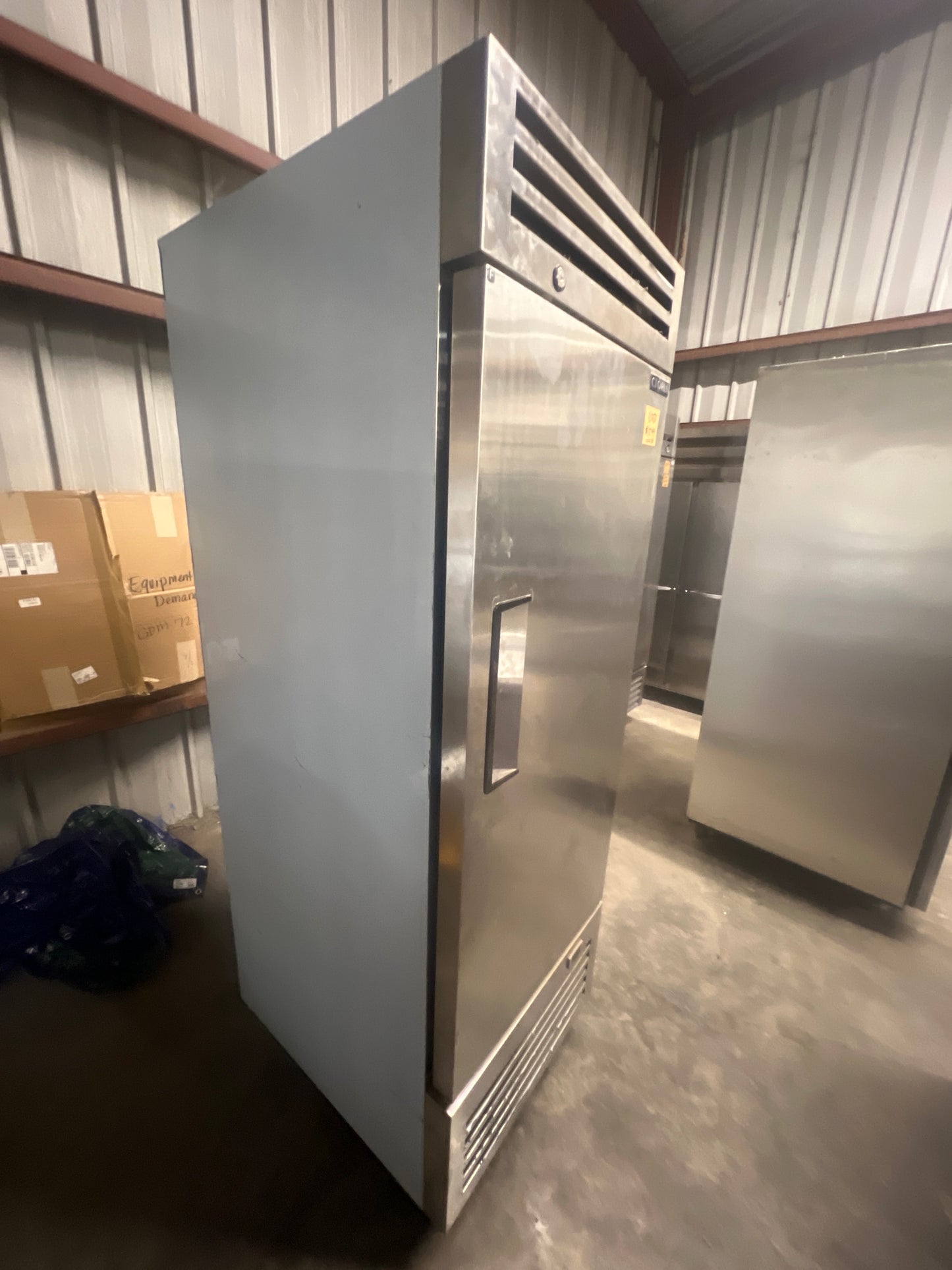 Single Door Stainless Steel Freezer - #10018
