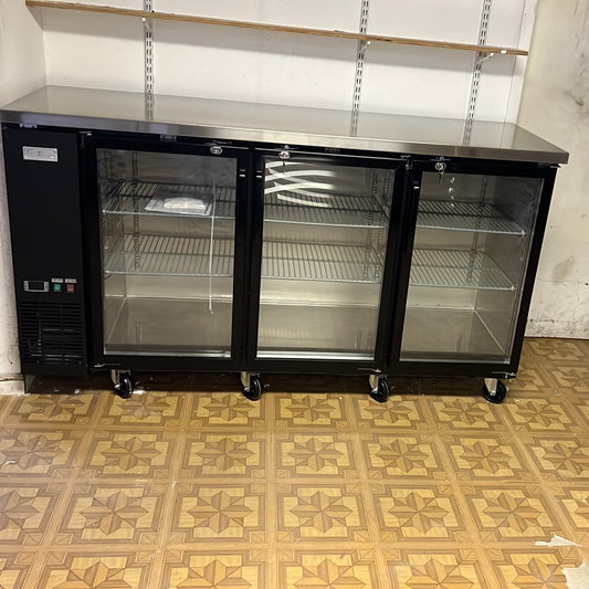 CES 72" Glass Door Barback