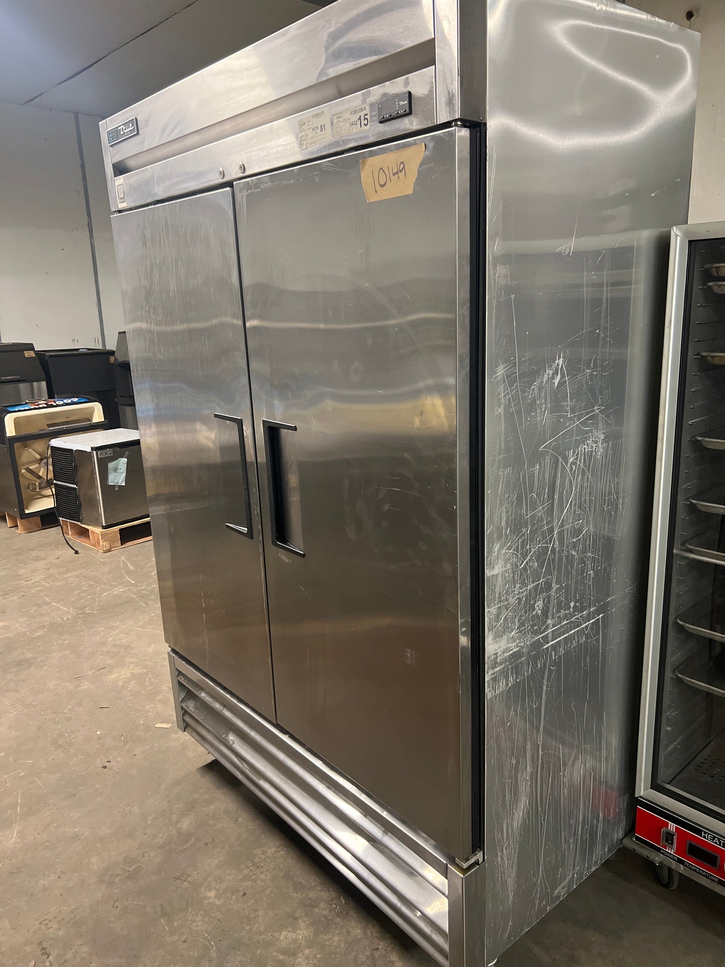 True 2 Door Stainless Steel Freezer 10149