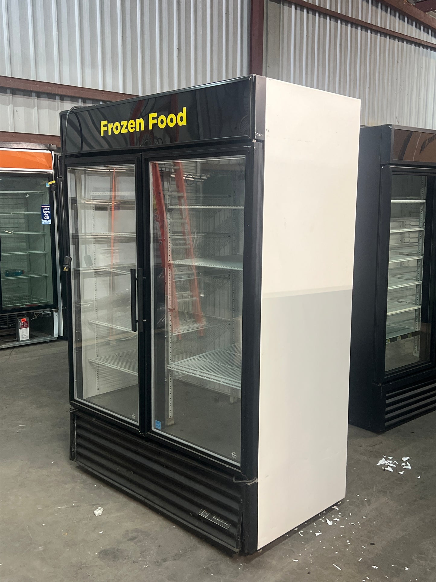 True Brand 2 Door Freezer (White)