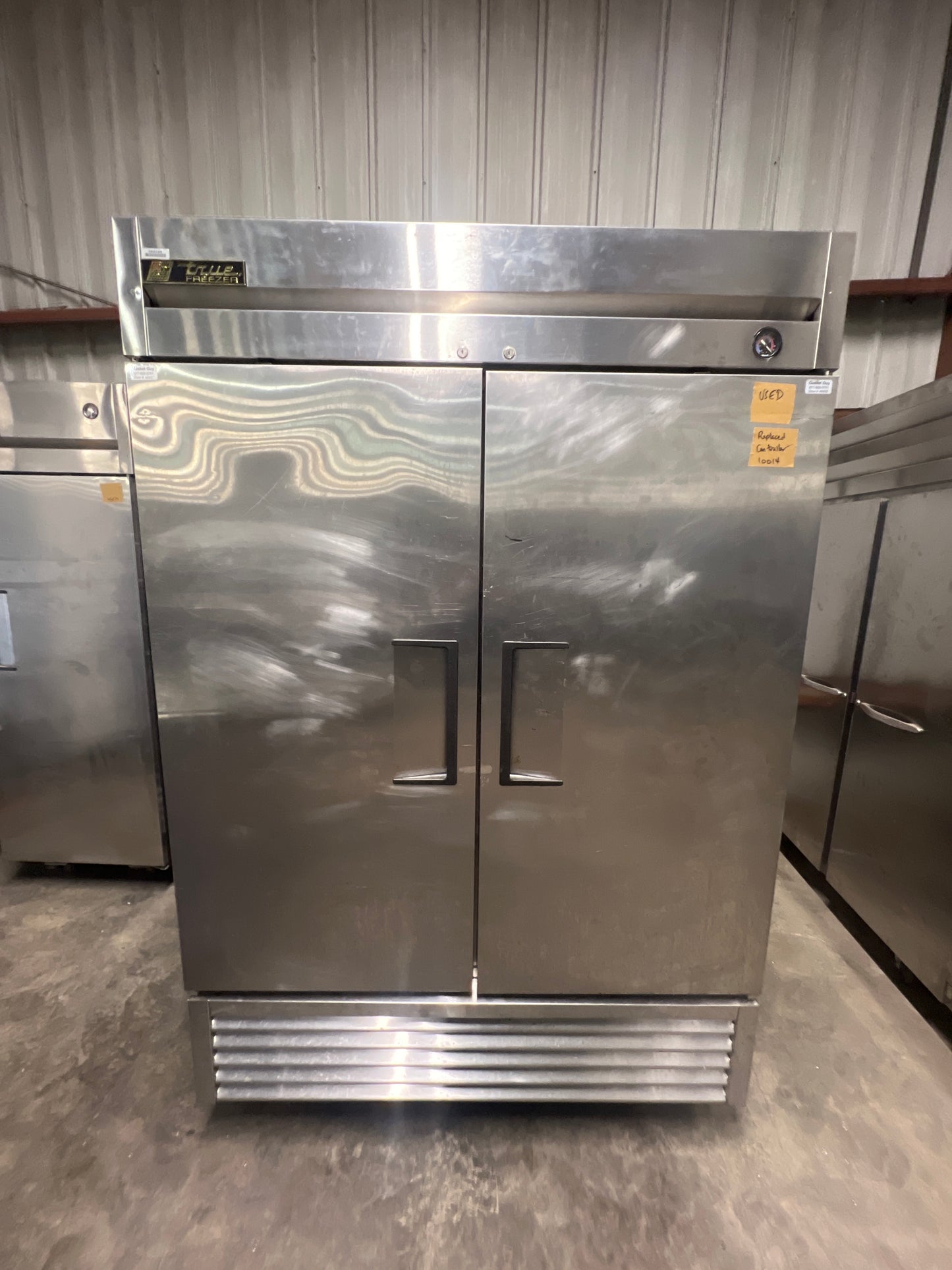 True Stainless Steel 2 Door Freezer T49F 8510239 - #10014