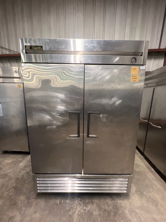 True Stainless Steel 2 Door Freezer T49F 8510239 - #10014