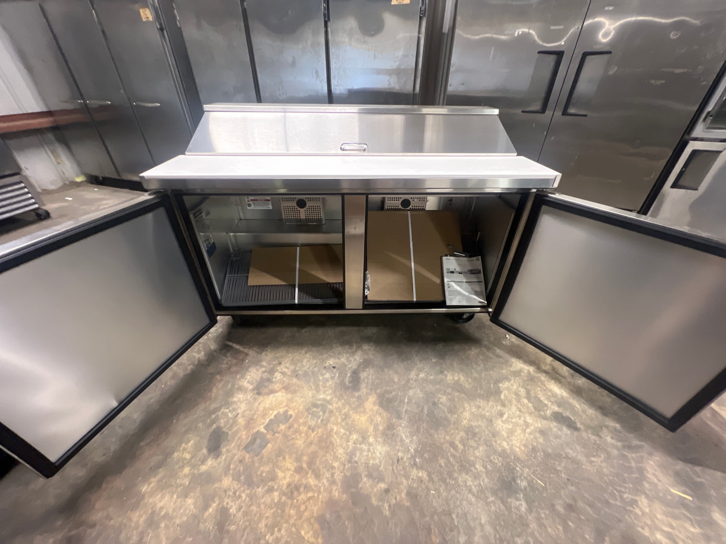 BRAND NEW True 60" Regular Top Prep Station TSSU-60-16-HC (Scratch & Dent) #10013