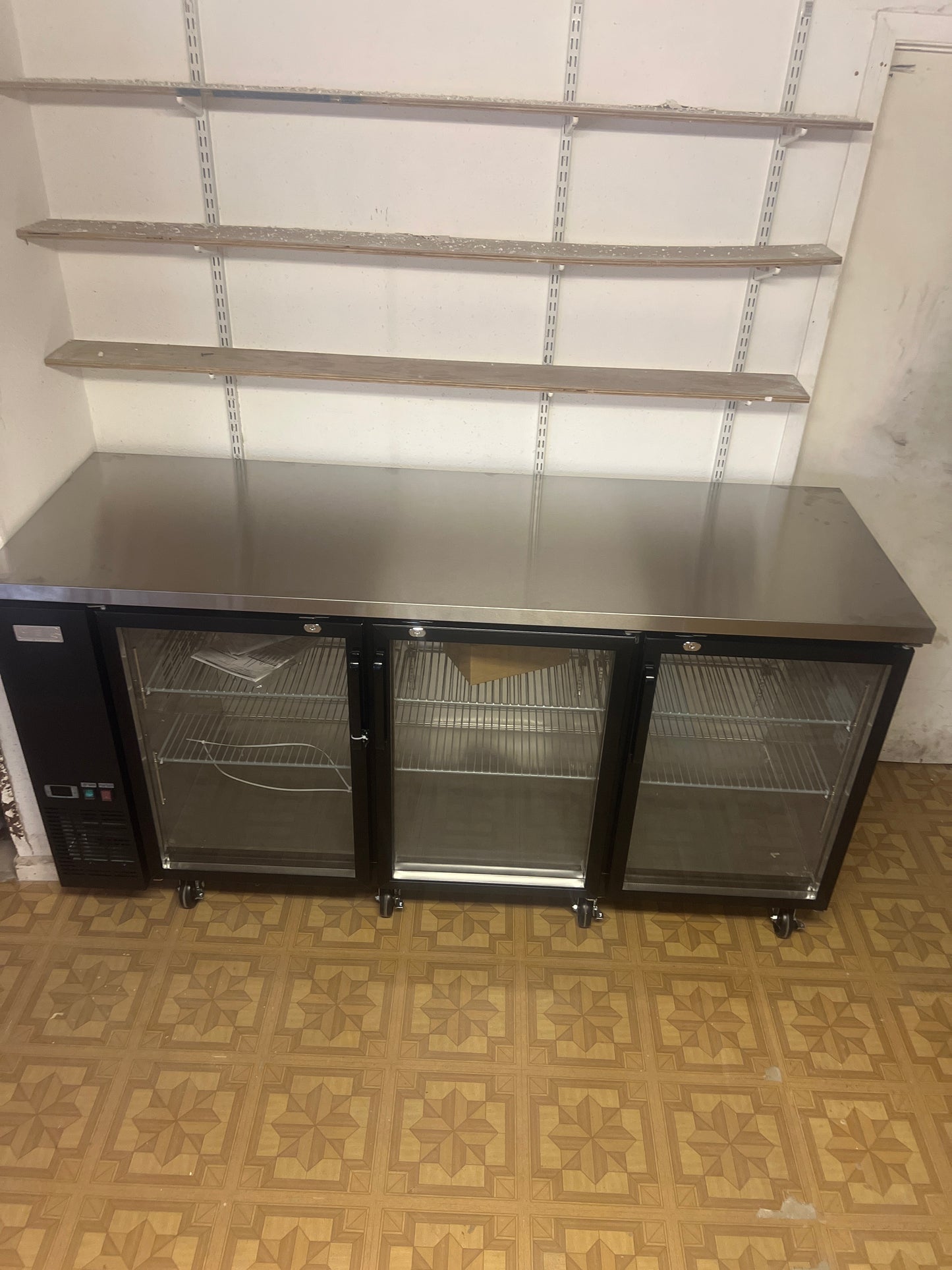 CES 78" Barback Cooler