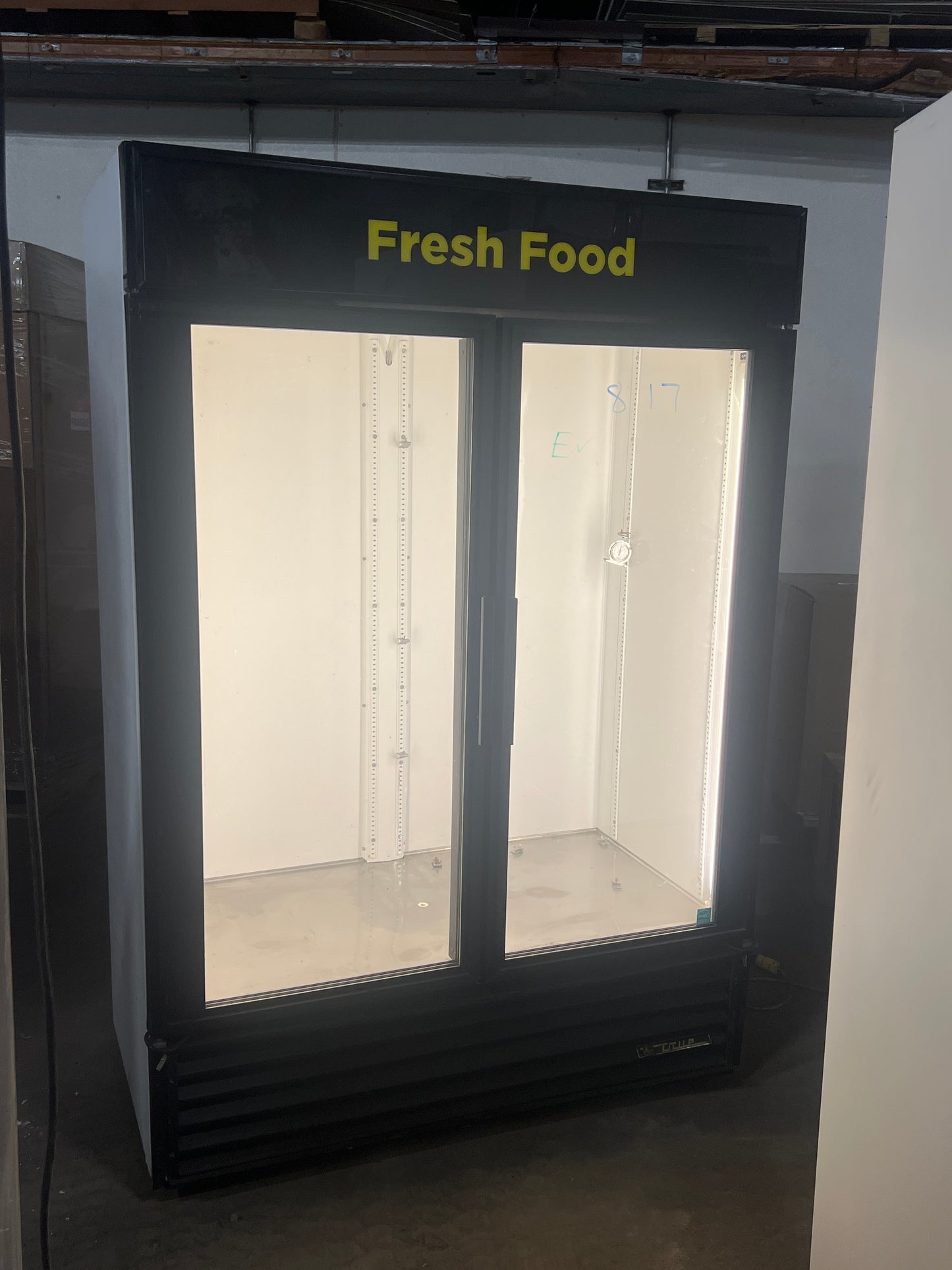 True Brand 2 Door Cooler (White)