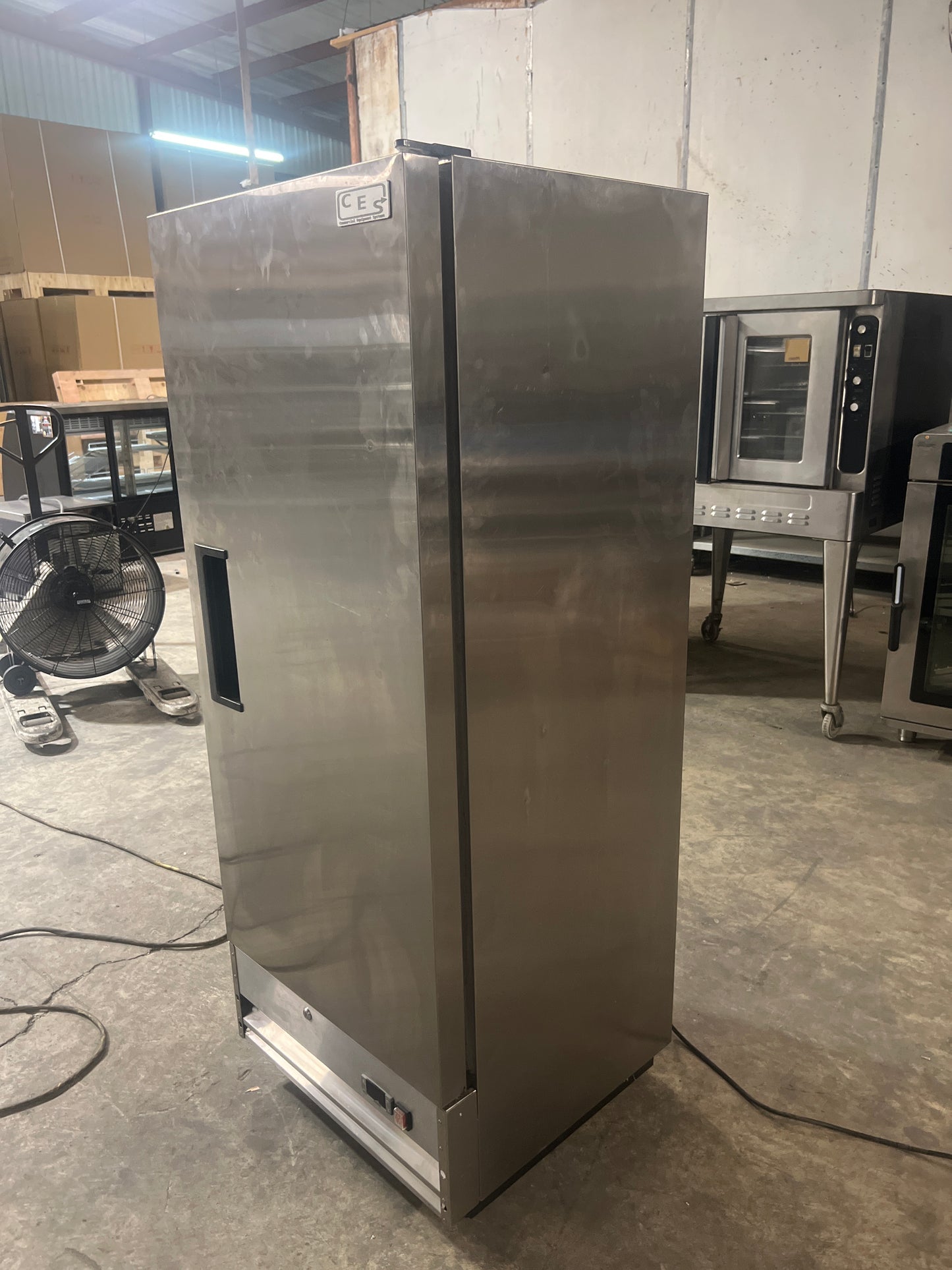 Single Door CES Stainless Steel Freezer - 10158