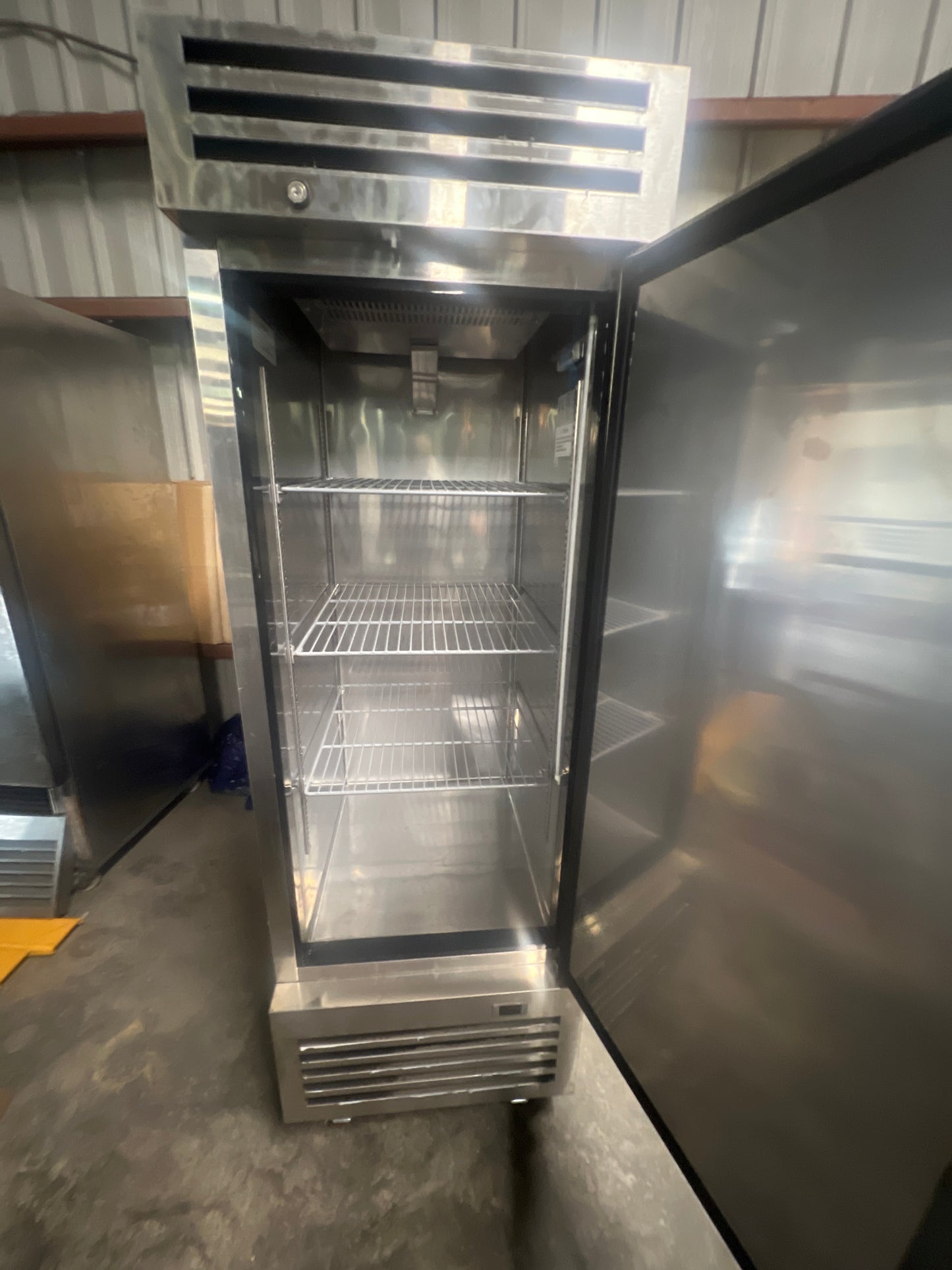 Single Door Stainless Steel Freezer - #10018