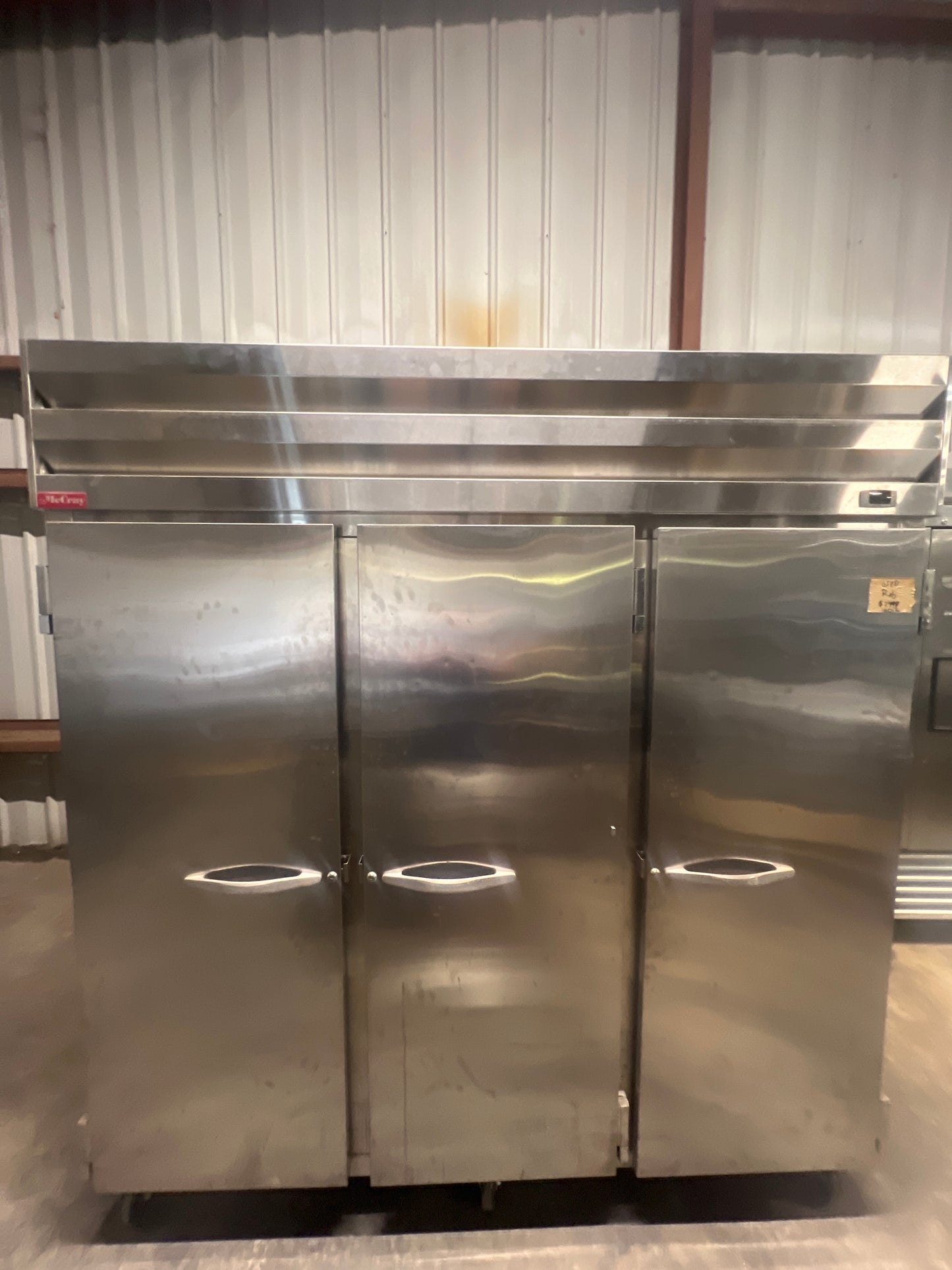 Howard McCray 3 Door Stainless Steel Cooler SR75 - #10012