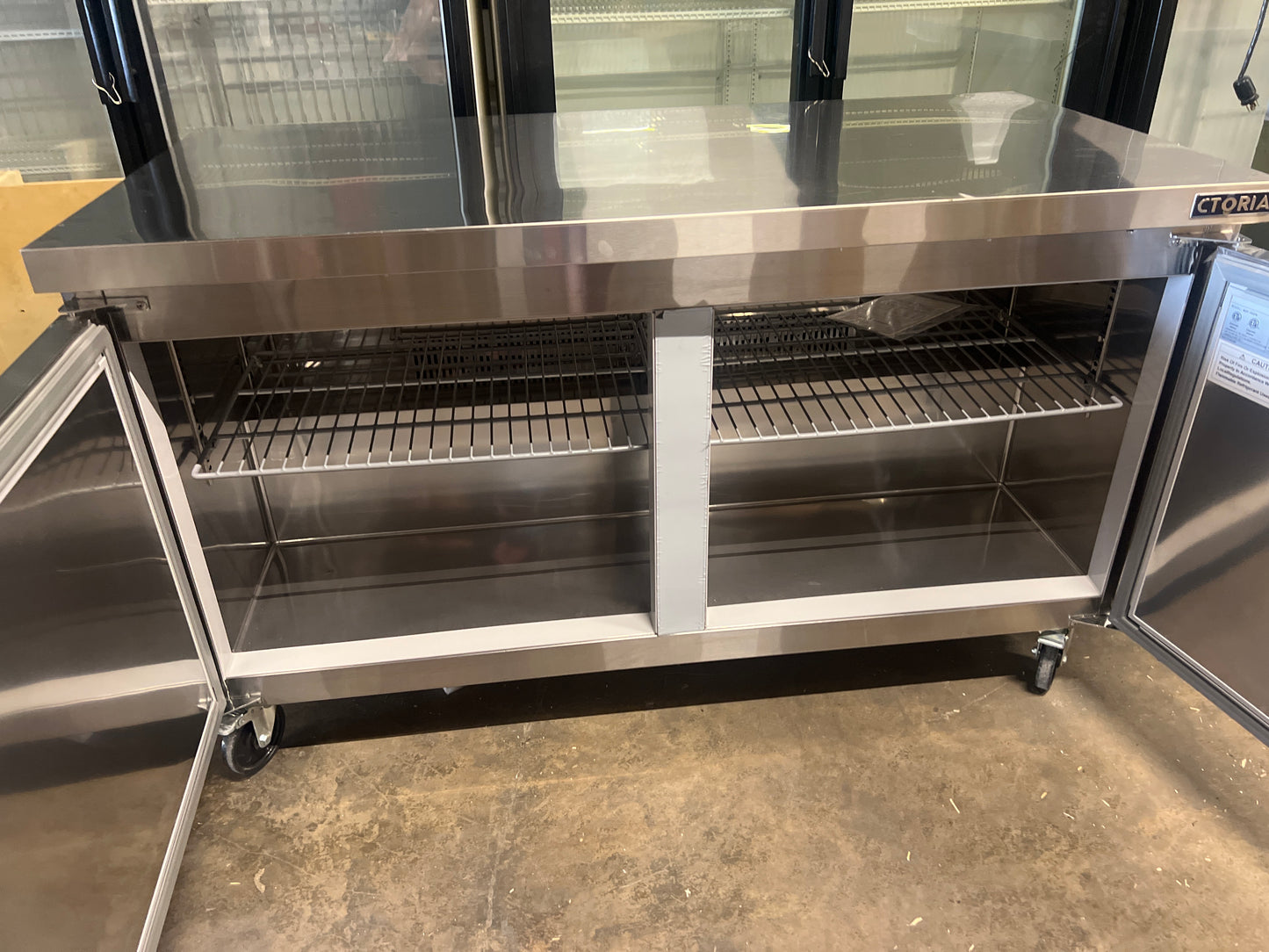 Ctoria 60" Undercounter Freezer