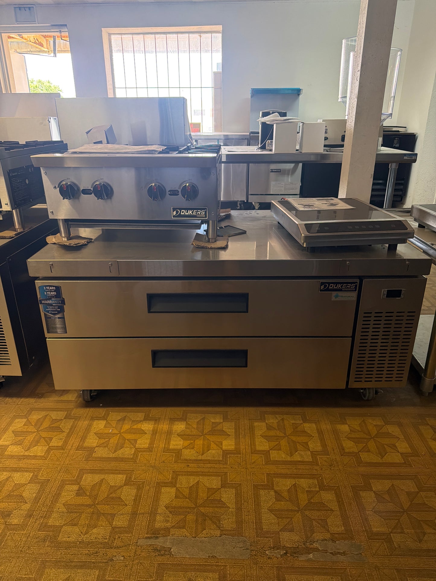 Dukers 52” Chef Base