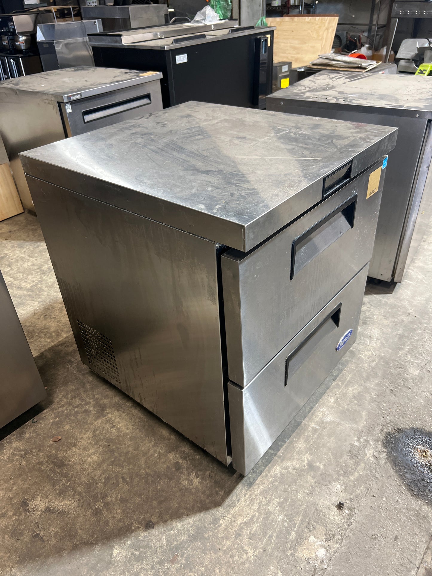Atosa 27" Undercounter Cooler with Drawers - #10025