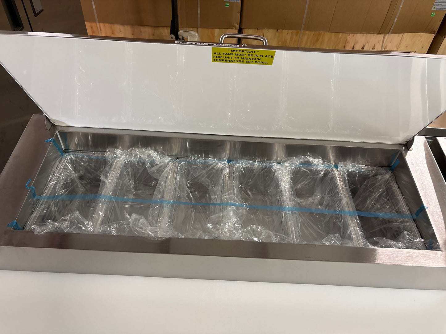 CES 50" Pizza Prep Station