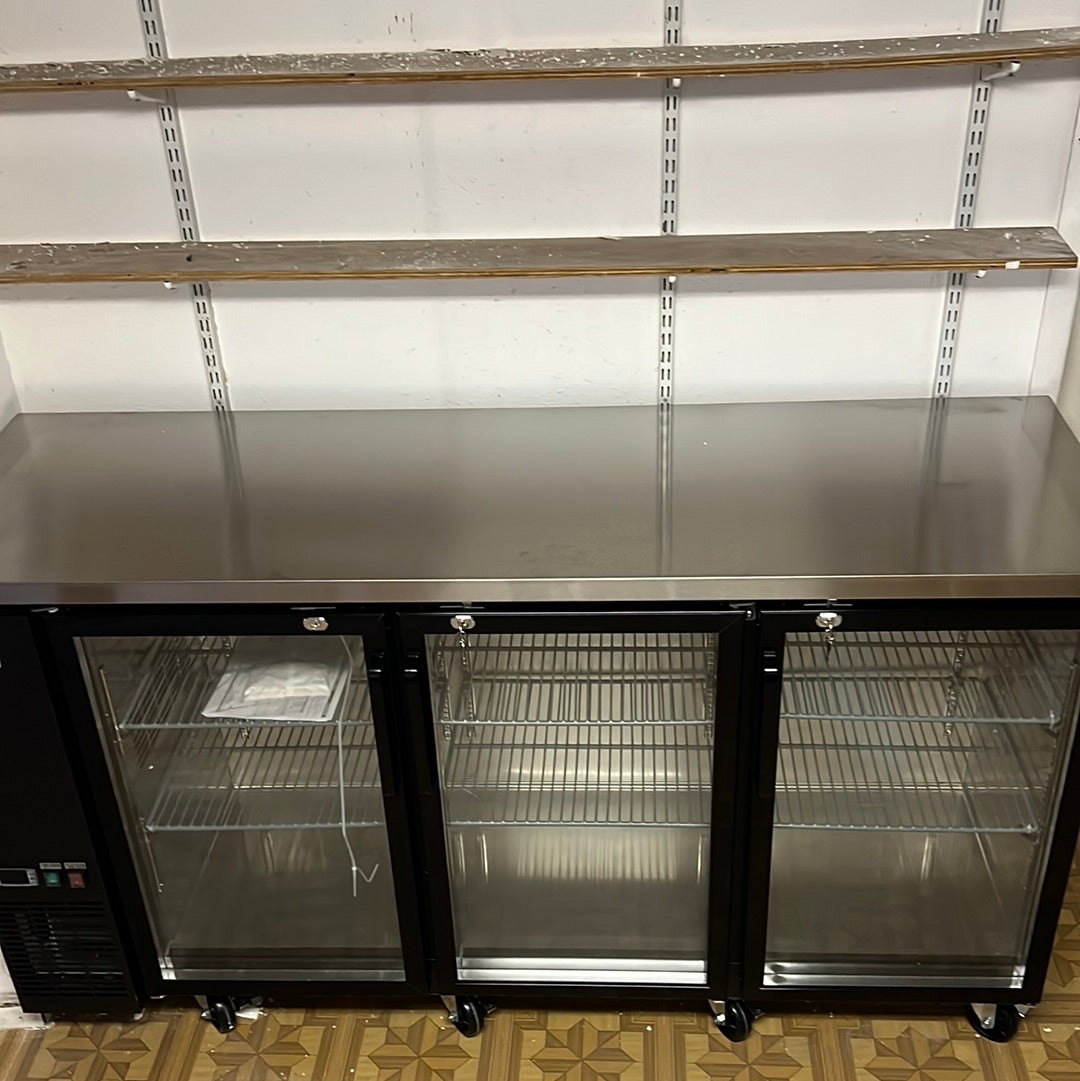 CES 72" Glass Door Barback