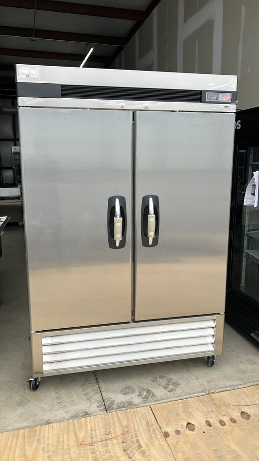 Seoulaire 2 Door Stainless Steel Freezer