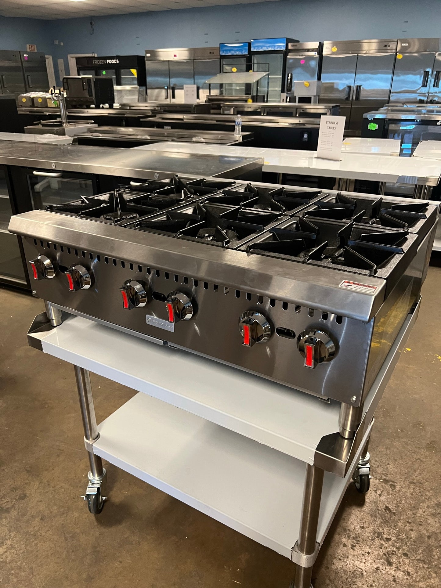 Tabletop - 6 Burner