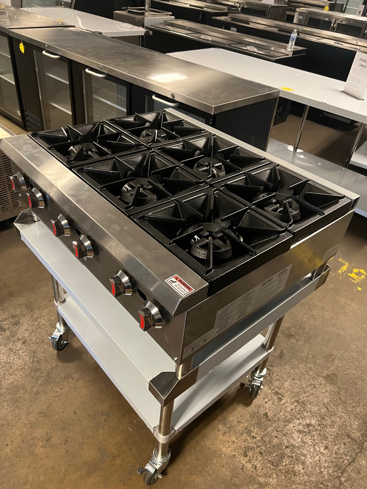 Tabletop - 6 Burner