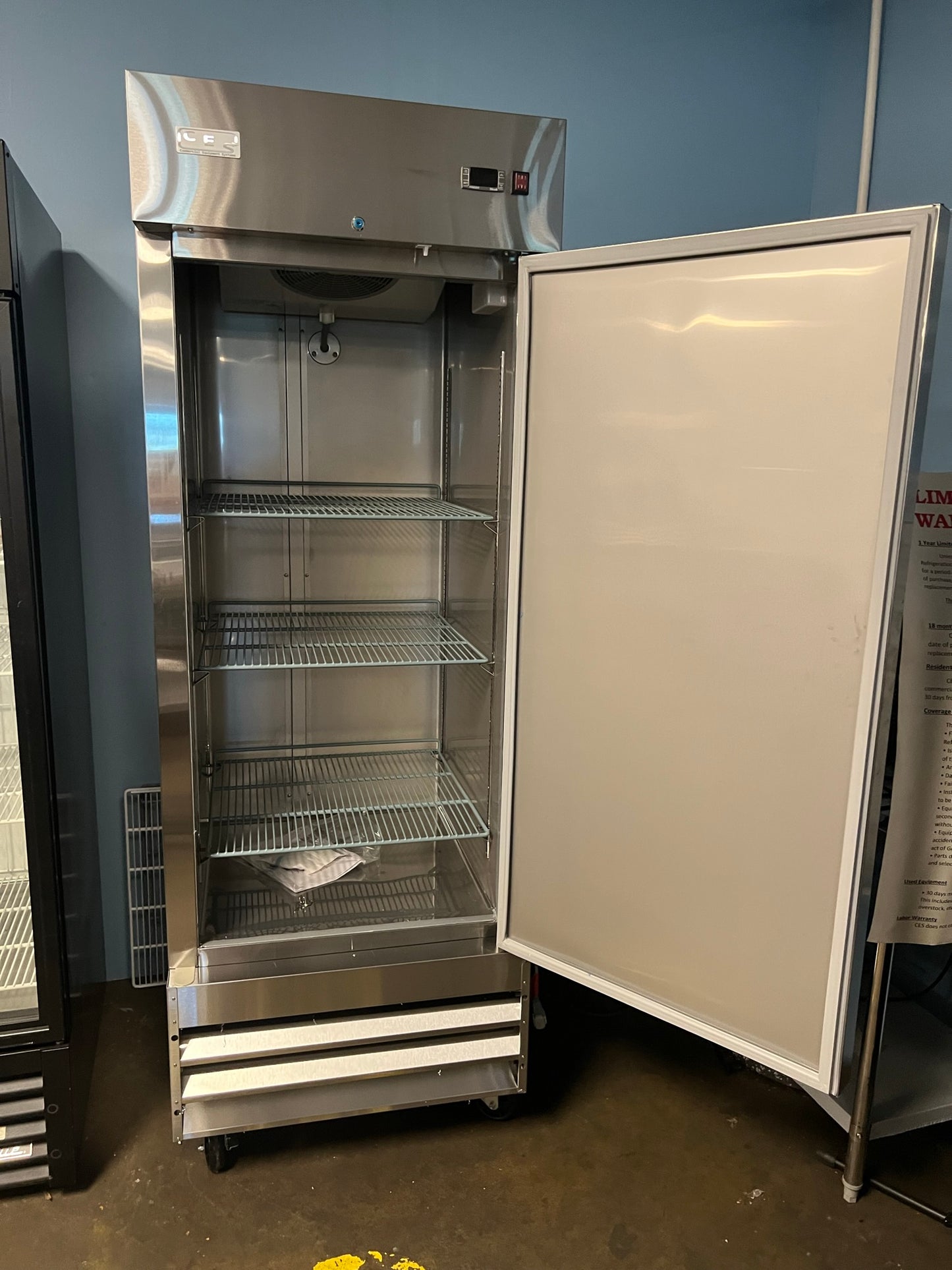 CES Single Door Stainless Steel Cooler