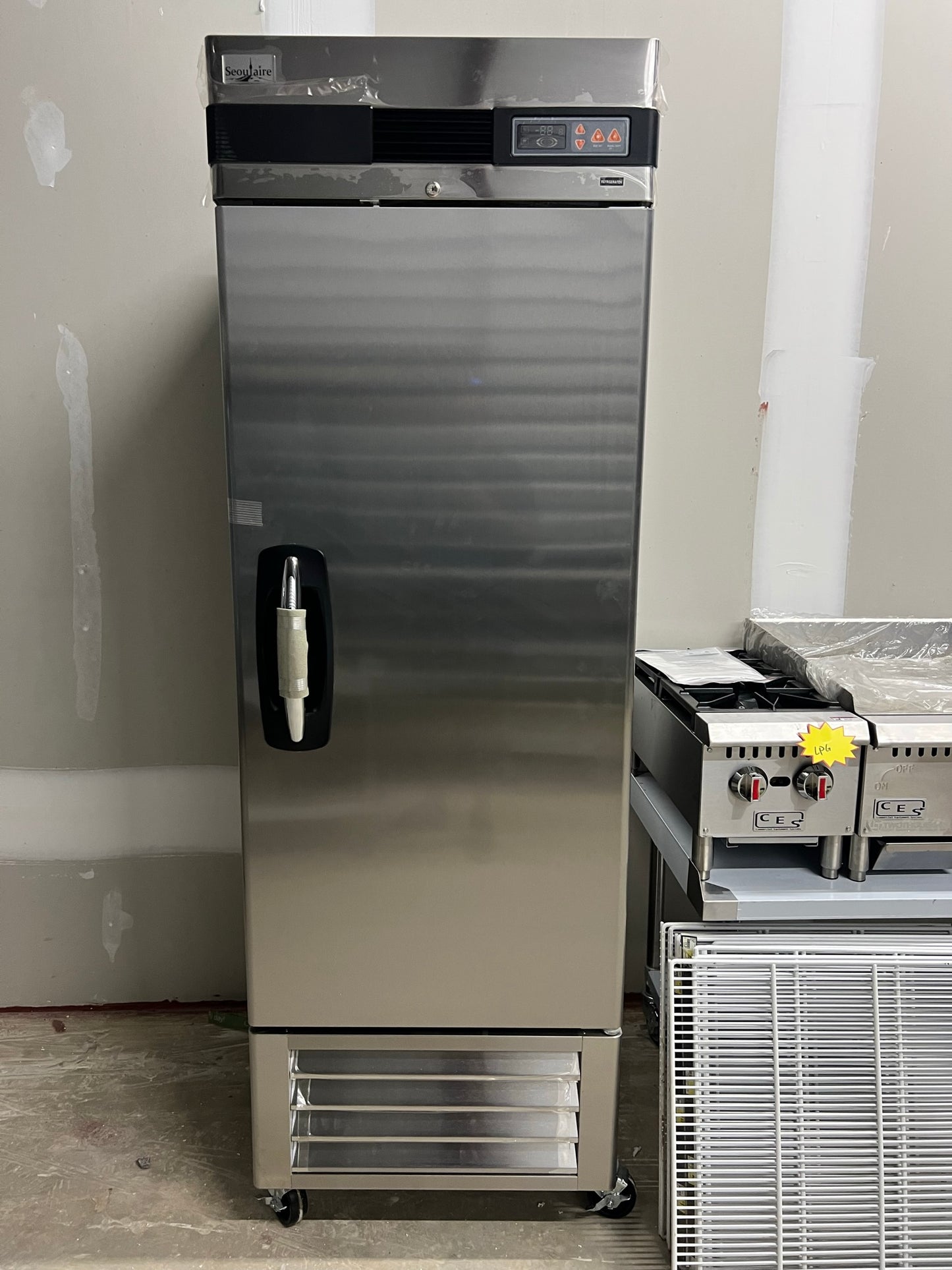 Seoulaire Single Door Stainless Steel Cooler