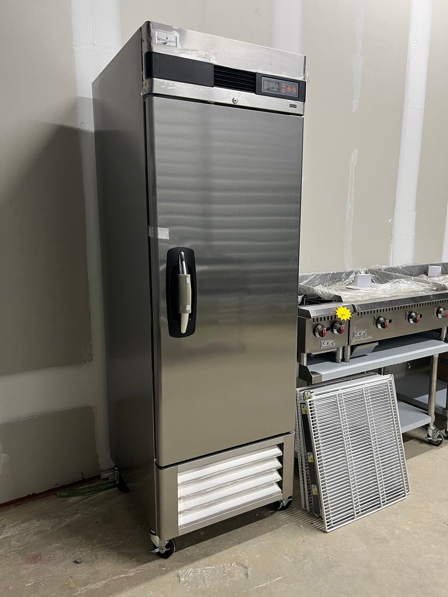 Seoulaire Single Door Stainless Steel Cooler