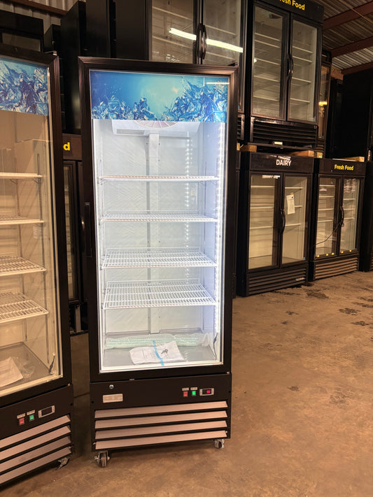 CES Single Glass Door Merchandiser Cooler