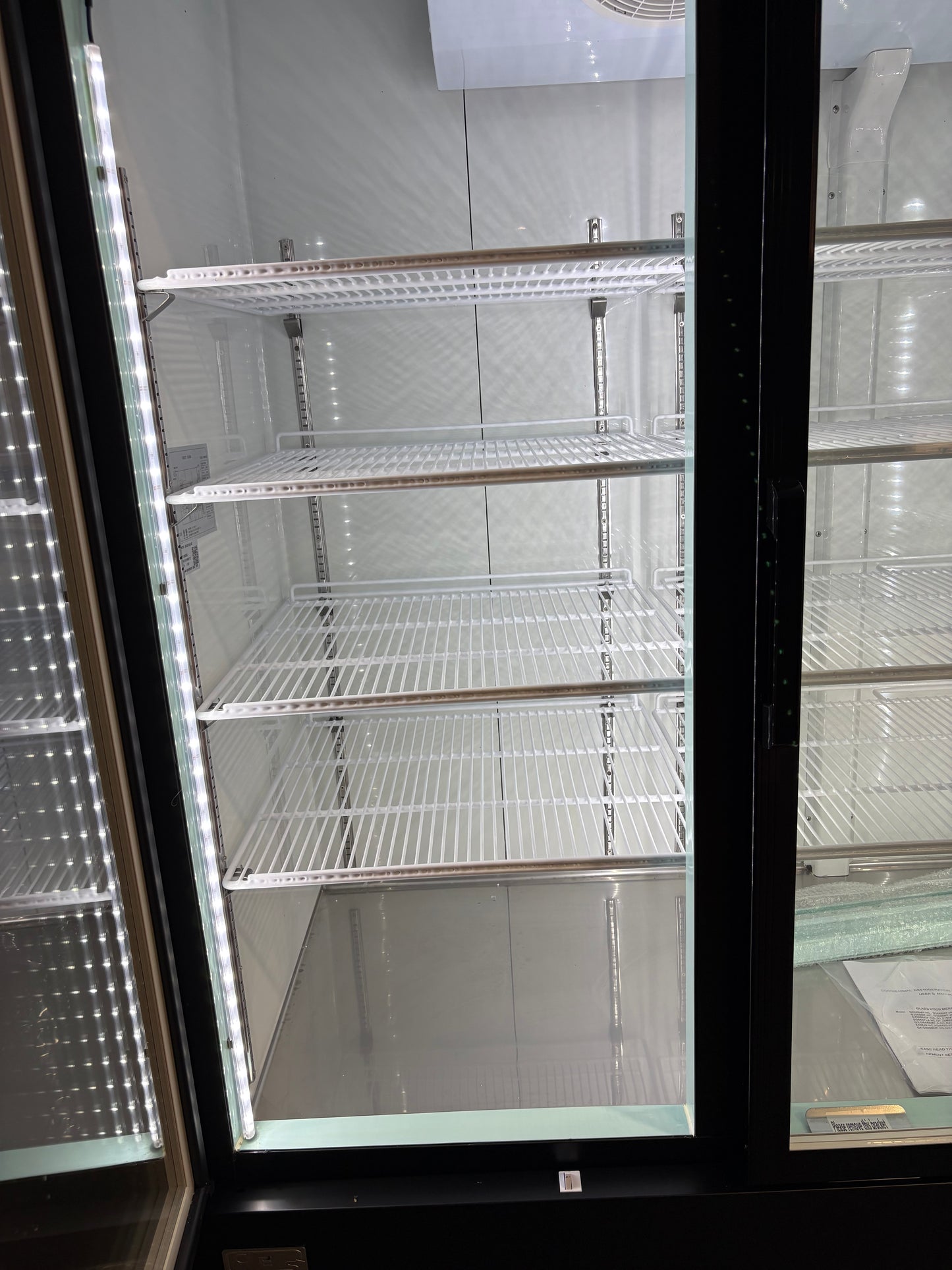 CES 3 Door Glass Merchandiser Freezer